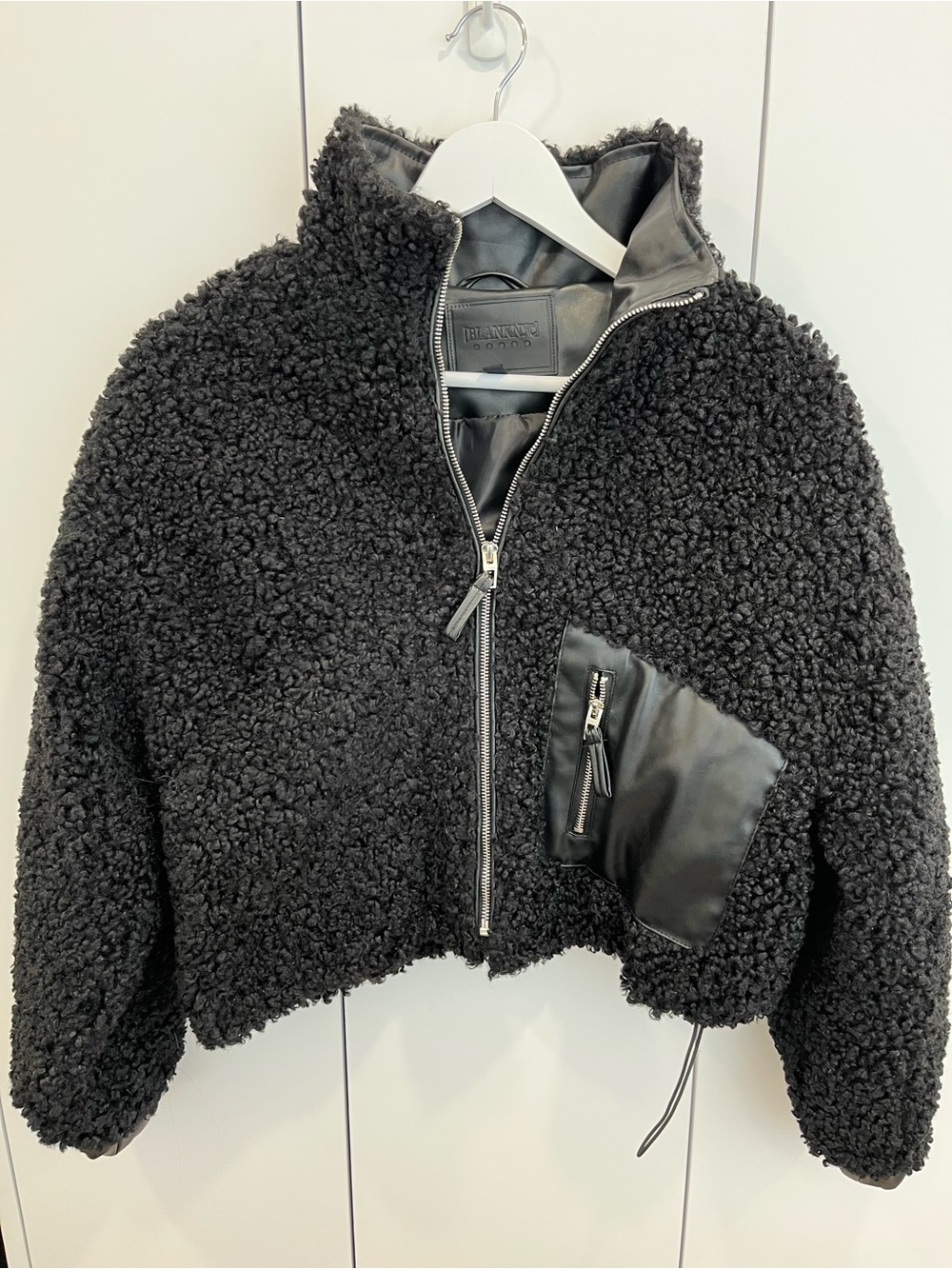 Blank NYC (Nordstrom) Sherpa Bomber Size XS